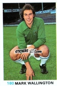 Sticker Mark Wallington - Soccer Stars 1977-1978
 - FKS