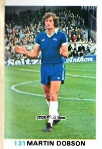 Figurina Martin Dobson - Soccer Stars 1977-1978
 n. 131 - FKS
