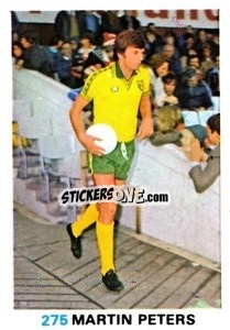 Sticker Martin Peters - Soccer Stars 1977-1978
 - FKS