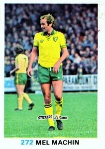 Sticker Mel Machin - Soccer Stars 1977-1978
 n. 272 - FKS