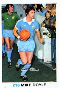 Figurina Mick Doyle - Soccer Stars 1977-1978
 n. 216 - FKS