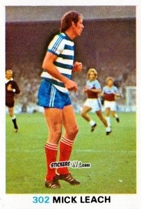 Cromo Mick Leach - Soccer Stars 1977-1978
 n. 302 - FKS