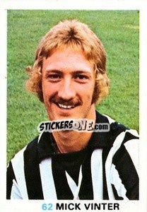 Sticker Mick Vinter - Soccer Stars 1977-1978
 n. 62 - FKS