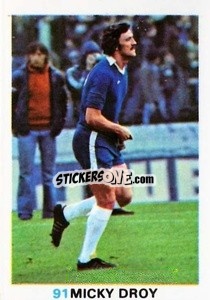 Sticker Micky Droy - Soccer Stars 1977-1978
 - FKS