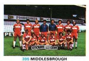 Sticker Middlesbrough