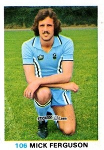 Sticker Mike Ferguson - Soccer Stars 1977-1978
 n. 106 - FKS