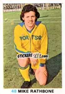 Sticker Mike Rathbone - Soccer Stars 1977-1978
 n. 48 - FKS