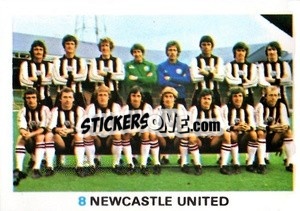 Sticker Newcastle United - Soccer Stars 1977-1978
 - FKS