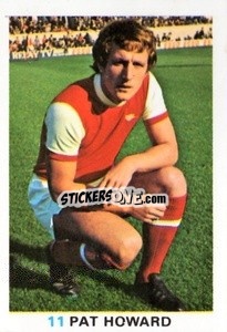 Cromo Pat Howard - Soccer Stars 1977-1978
 - FKS