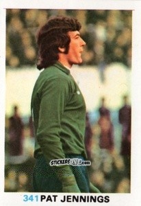Sticker Pat Jennings - Soccer Stars 1977-1978
 n. 341 - FKS