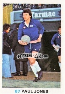 Sticker Paul Jones - Soccer Stars 1977-1978
 - FKS