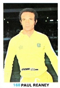 Figurina Paul Reaney - Soccer Stars 1977-1978
 n. 168 - FKS