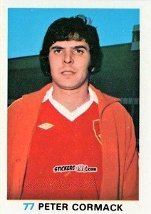 Sticker Peter Cormack - Soccer Stars 1977-1978
 n. 77 - FKS