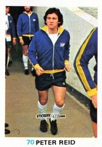 Sticker Peter Reid - Soccer Stars 1977-1978
 n. 70 - FKS