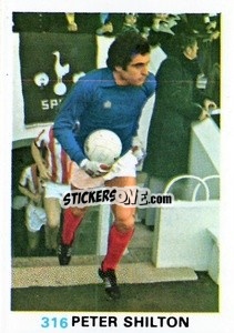 Sticker Peter Shilton - Soccer Stars 1977-1978
 n. 316 - FKS