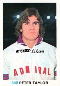Cromo Peter Taylor - Soccer Stars 1977-1978
 - FKS