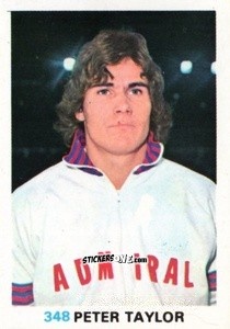 Sticker Peter Taylor - Soccer Stars 1977-1978
 n. 348 - FKS