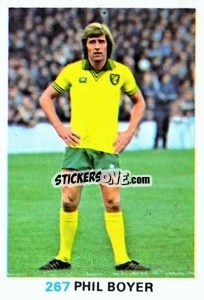 Cromo Phil Boyer - Soccer Stars 1977-1978
 - FKS