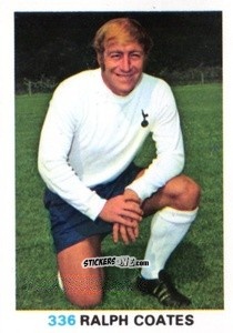Sticker Ralph Coates - Soccer Stars 1977-1978
 n. 336 - FKS
