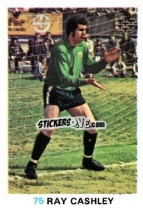 Sticker Ray Cashley - Soccer Stars 1977-1978
 - FKS