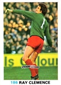 Sticker Ray Clemence - Soccer Stars 1977-1978
 n. 186 - FKS
