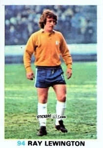 Cromo Ray Lewington - Soccer Stars 1977-1978
 n. 94 - FKS