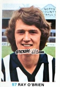 Sticker Ray O'Brien - Soccer Stars 1977-1978
 - FKS