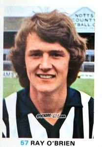 Sticker Ray O'Brien - Soccer Stars 1977-1978
 - FKS