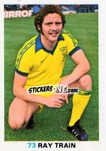 Sticker Ray Train - Soccer Stars 1977-1978
 - FKS