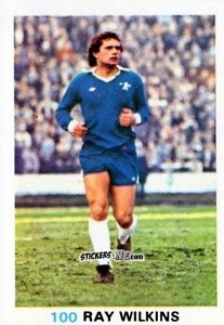 Sticker Ray Wilkins - Soccer Stars 1977-1978
 n. 100 - FKS