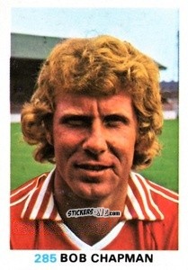 Sticker Robert Chapman - Soccer Stars 1977-1978
 n. 285 - FKS