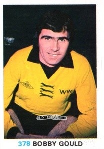 Sticker Robert Gould - Soccer Stars 1977-1978
 n. 378 - FKS