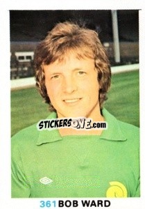 Sticker Robert Ward - Soccer Stars 1977-1978
 - FKS