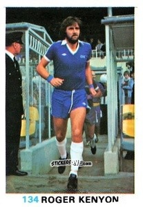 Sticker Roger Kenyon - Soccer Stars 1977-1978
 n. 134 - FKS