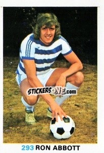 Sticker Ron Abbott - Soccer Stars 1977-1978
 - FKS