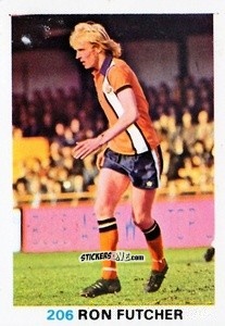 Sticker Ron Futcher - Soccer Stars 1977-1978
 n. 206 - FKS