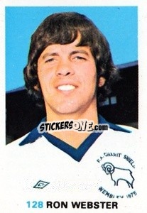 Sticker Ron Webster - Soccer Stars 1977-1978
 - FKS