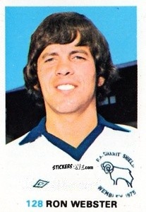 Cromo Ron Webster - Soccer Stars 1977-1978
 - FKS