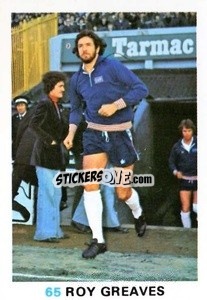 Sticker Roy Greaves - Soccer Stars 1977-1978
 - FKS