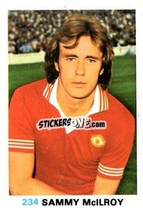 Sticker Sam McIlroy - Soccer Stars 1977-1978
 - FKS