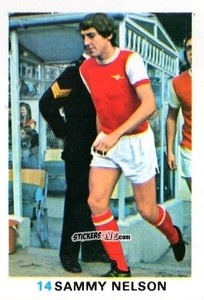Sticker Sammy Nelson - Soccer Stars 1977-1978
 n. 14 - FKS
