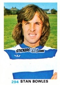Sticker Stan Bowles - Soccer Stars 1977-1978
 - FKS
