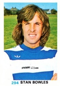 Sticker Stan Bowles - Soccer Stars 1977-1978
 n. 294 - FKS