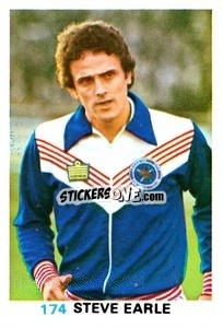 Cromo Steve Earle - Soccer Stars 1977-1978
 - FKS