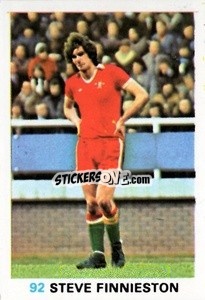 Sticker Steve Finnieston - Soccer Stars 1977-1978
 - FKS