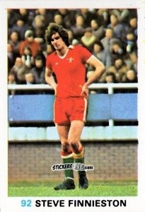 Sticker Steve Finnieston - Soccer Stars 1977-1978
 - FKS