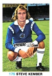 Sticker Steve Kember - Soccer Stars 1977-1978
 n. 175 - FKS