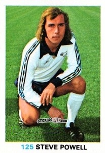 Cromo Steve Powell - Soccer Stars 1977-1978
 n. 125 - FKS