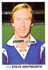 Cromo Steve Whitworth - Soccer Stars 1977-1978
 - FKS