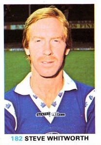 Sticker Steve Whitworth - Soccer Stars 1977-1978
 n. 182 - FKS